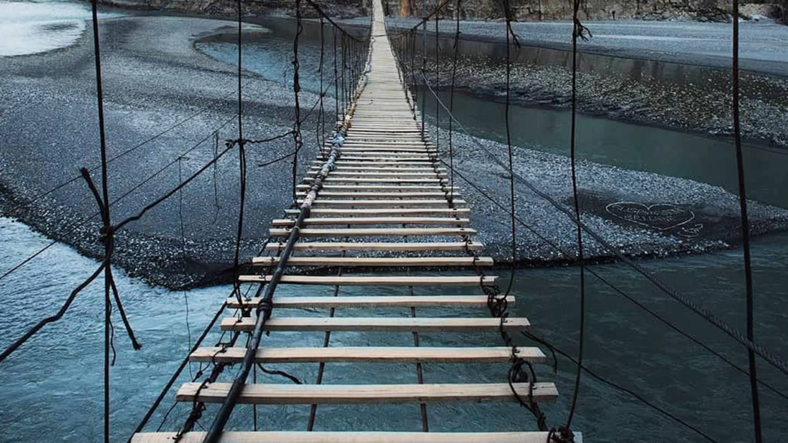 hussaini suspension bridge